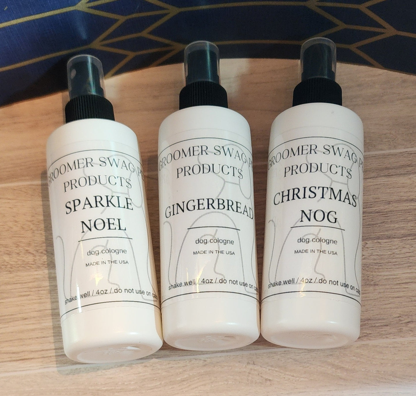 Christmas Dog Cologne Queen Size