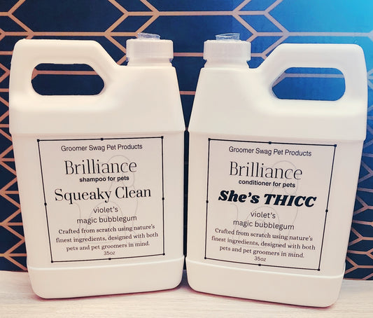 Brilliance Shampoo for Pets & Brilliance Conditioner for Pets