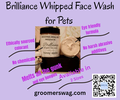 Brilliance Whipped Face Wash for Pets (16oz Container)